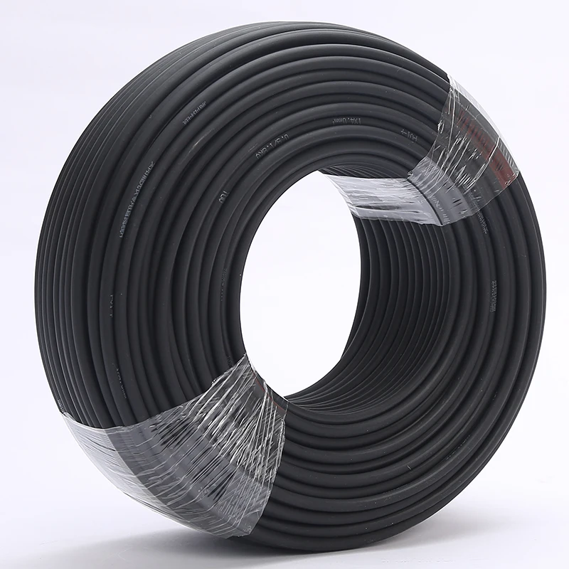 PVC Insulated electrical solar Connector cables solar panel connect solar PV cable  14AWG 2.5mm2 10/20/30m