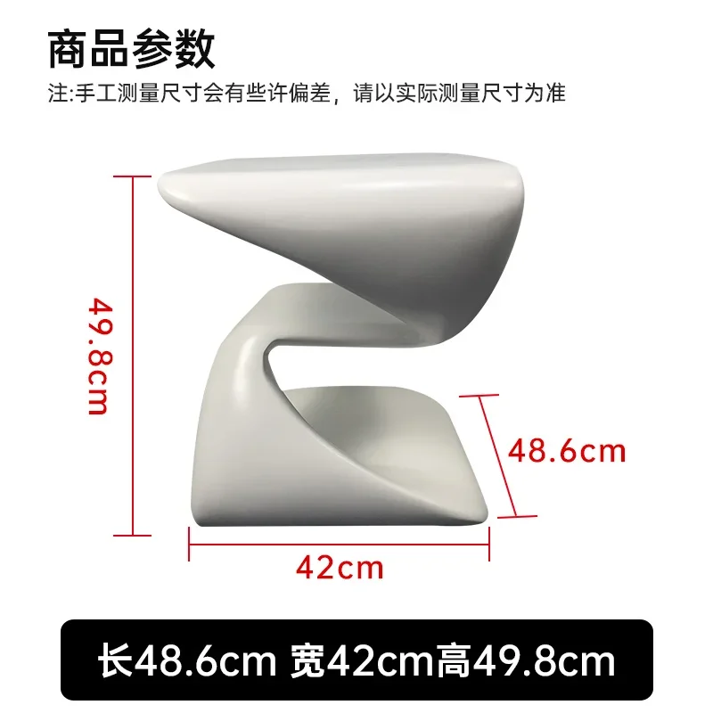 Nordic light luxury creative living room sofa side table designer small coffee table bedside multi-layer