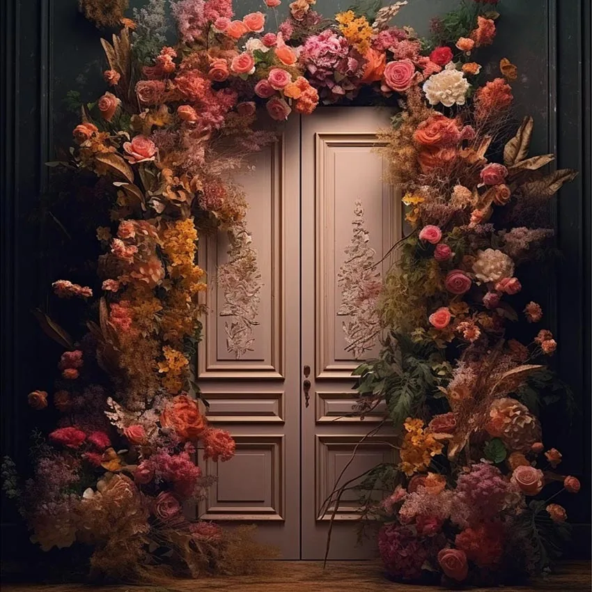 Mehomond Fotografie Hintergrund Boho Textur Wand Blumen Erwachsenen Geburtstag Hochzeit Mutterschaft Porträt Dekor Hintergrund Fotostudio