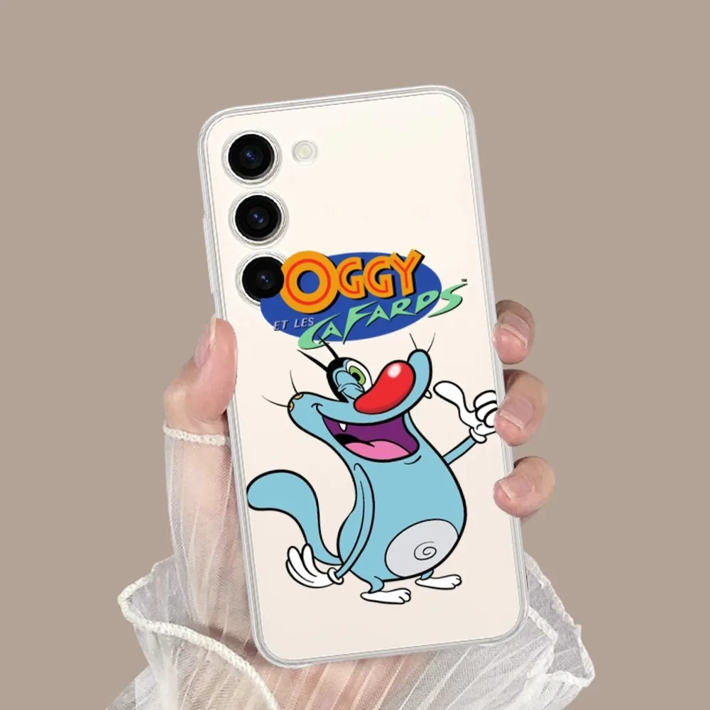 Cartoon Oggy et les Cafards Phone Case for Samsung Galaxy S8 8S G950F G950 A91 A80 A73 5G A72