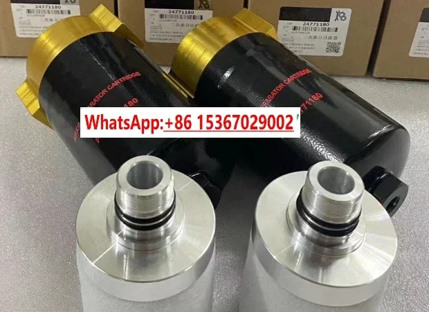 

Air compressor secondary oil and gas separator 24771180 Air compressor oil and gas sub assembly filter element housing