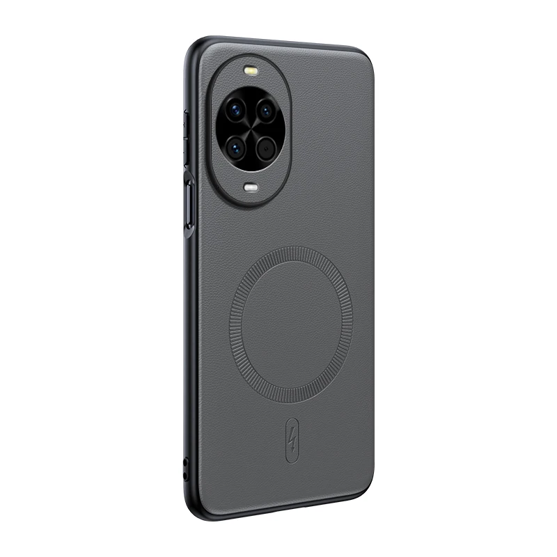 Für Huawei Nova 14: Magnetische Lederhülle mit Schutzfunktion, hochwertige, abriebfeste und rutschfeste PC+TPU-Hülle für Huawei Nova 14. – Detail 1