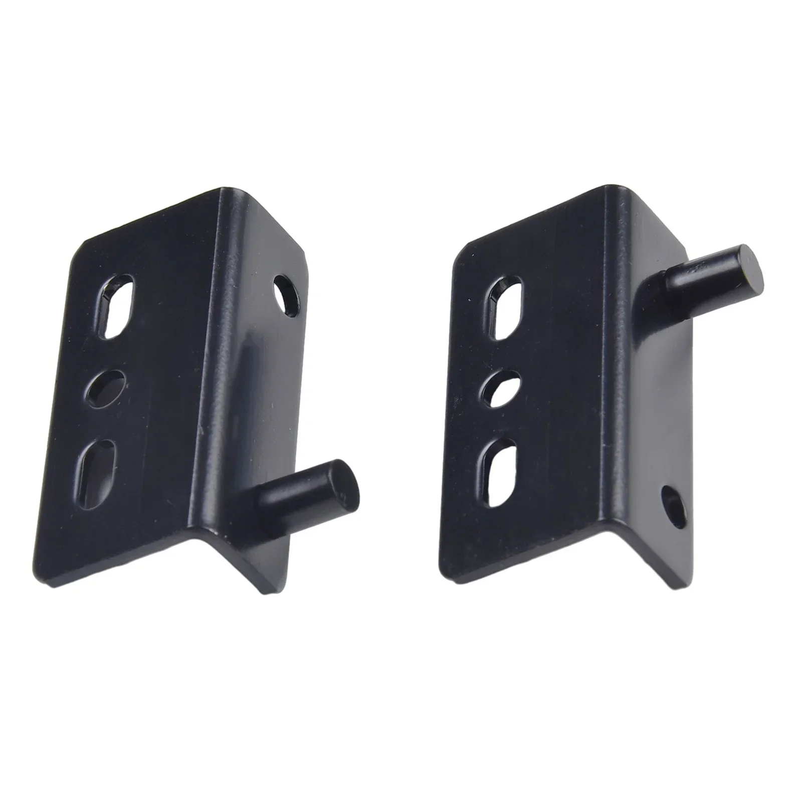 Sturdy Iron Pivot Hinge Set For Wooden Doors  Secure And Reliable  Use On Drawers  Cupboards  And Display Cabinets