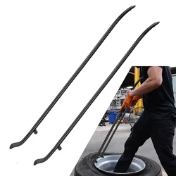 34645 Tire Mount and Demount Iron 2 Pcs, 38 Inch Tire Bar for Tubeless Tires, Tire Changing Removal Tool for Truck Maintenance