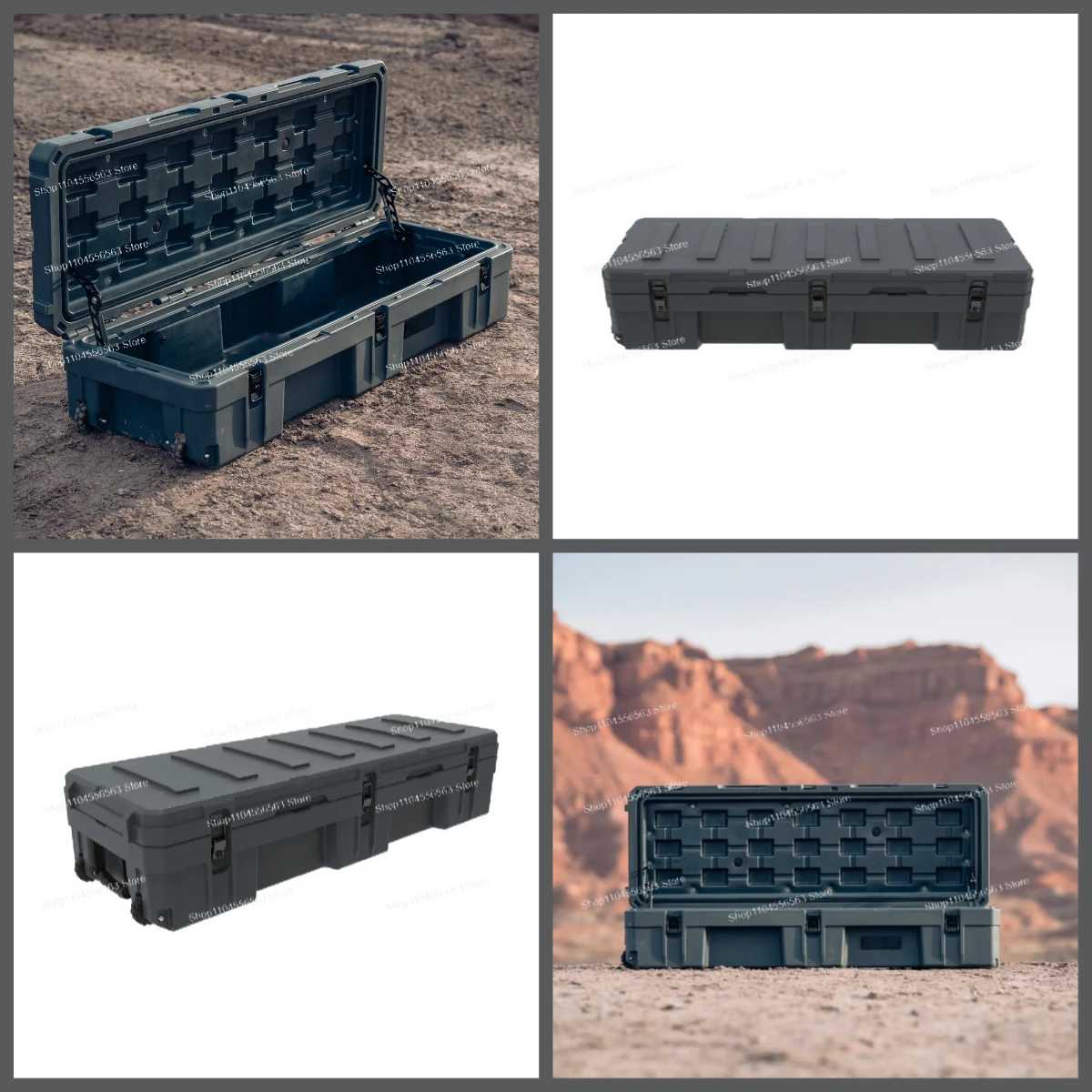 128L Large-Capacity Roof Cargo Box – LLDPE Material, Pressure-Resistant for Car Outdoor Trips