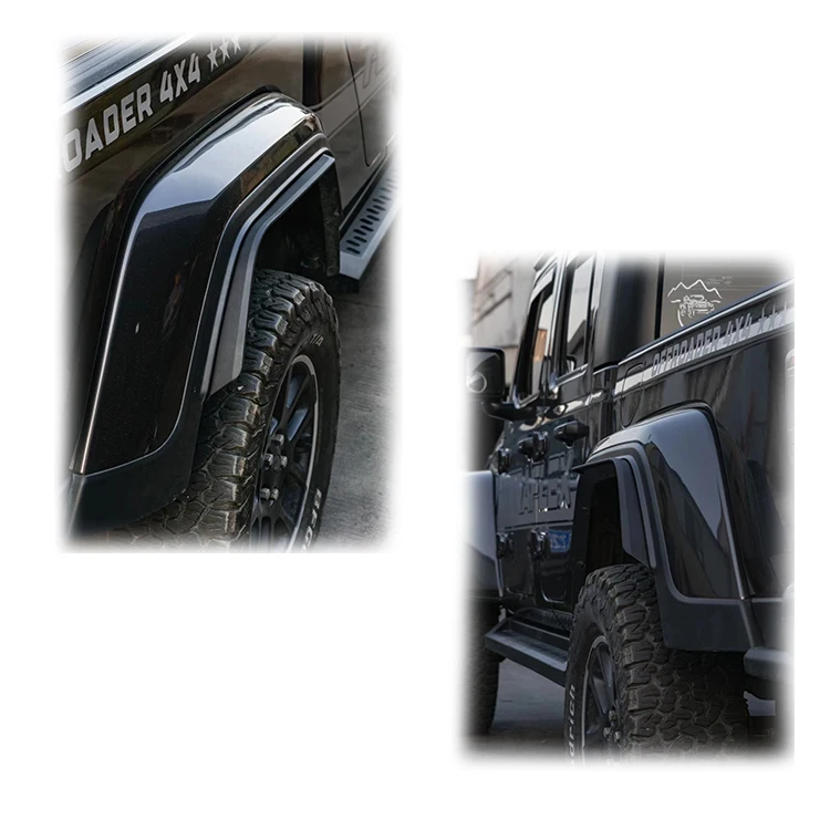 

New Design Car Offroad 4x4 Auto Accessories Wider version Fender Flare for Jeep Gladiator JT