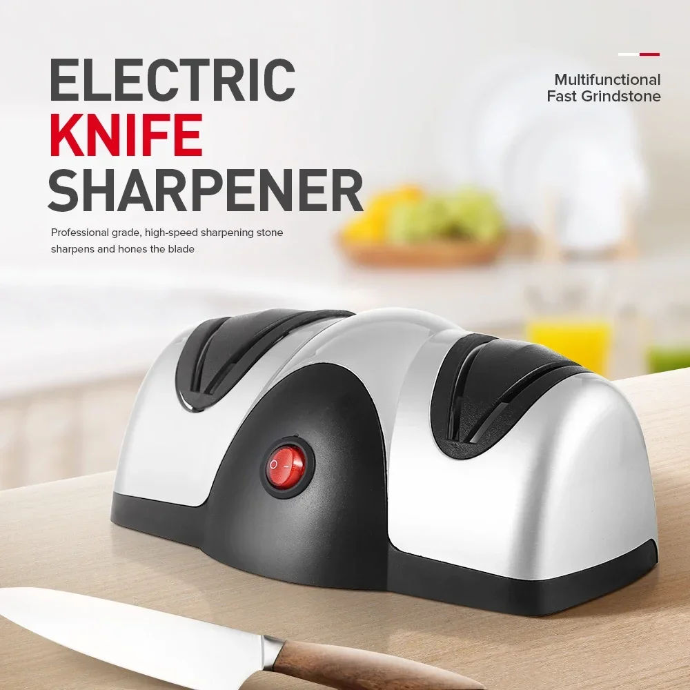 Electrical Knife Sharpener Professional Kitchen Knife Sharpener 2 Stage Kitchen Knife Sharpener For Knives Scissors Screwdrivers