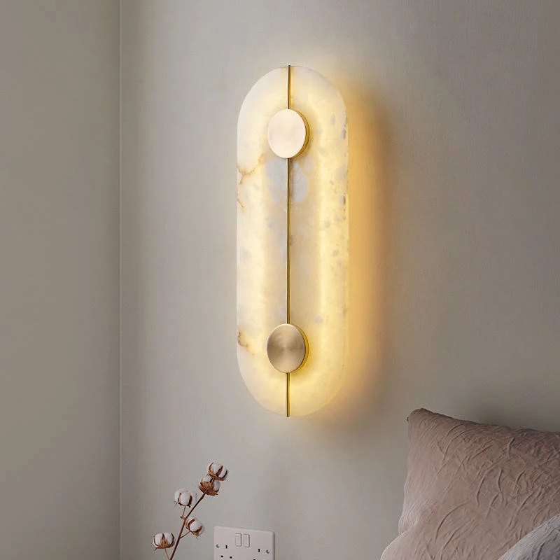 Modern Marble LED Wall Lights For Living Room Home Indoor Sconce Wall Lamp Nordic Decoration Wall Lighting Fixture