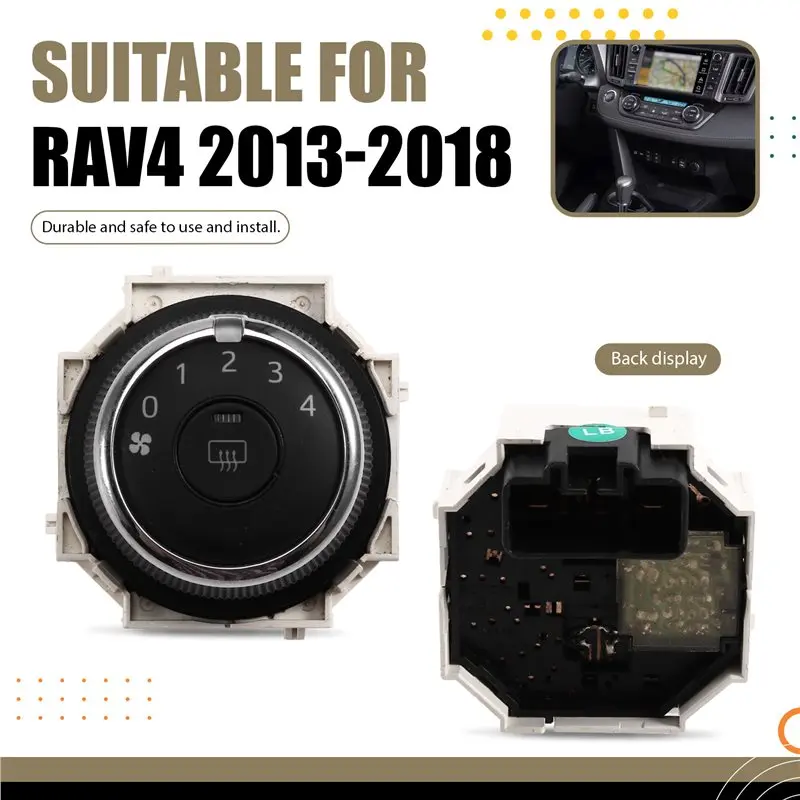 

Переключатель управления климат-контролем ABTC-A/C для Toyota RAV4 Corolla 2013-2019 - Запчасти 55902-0R040 и 55902-0R041