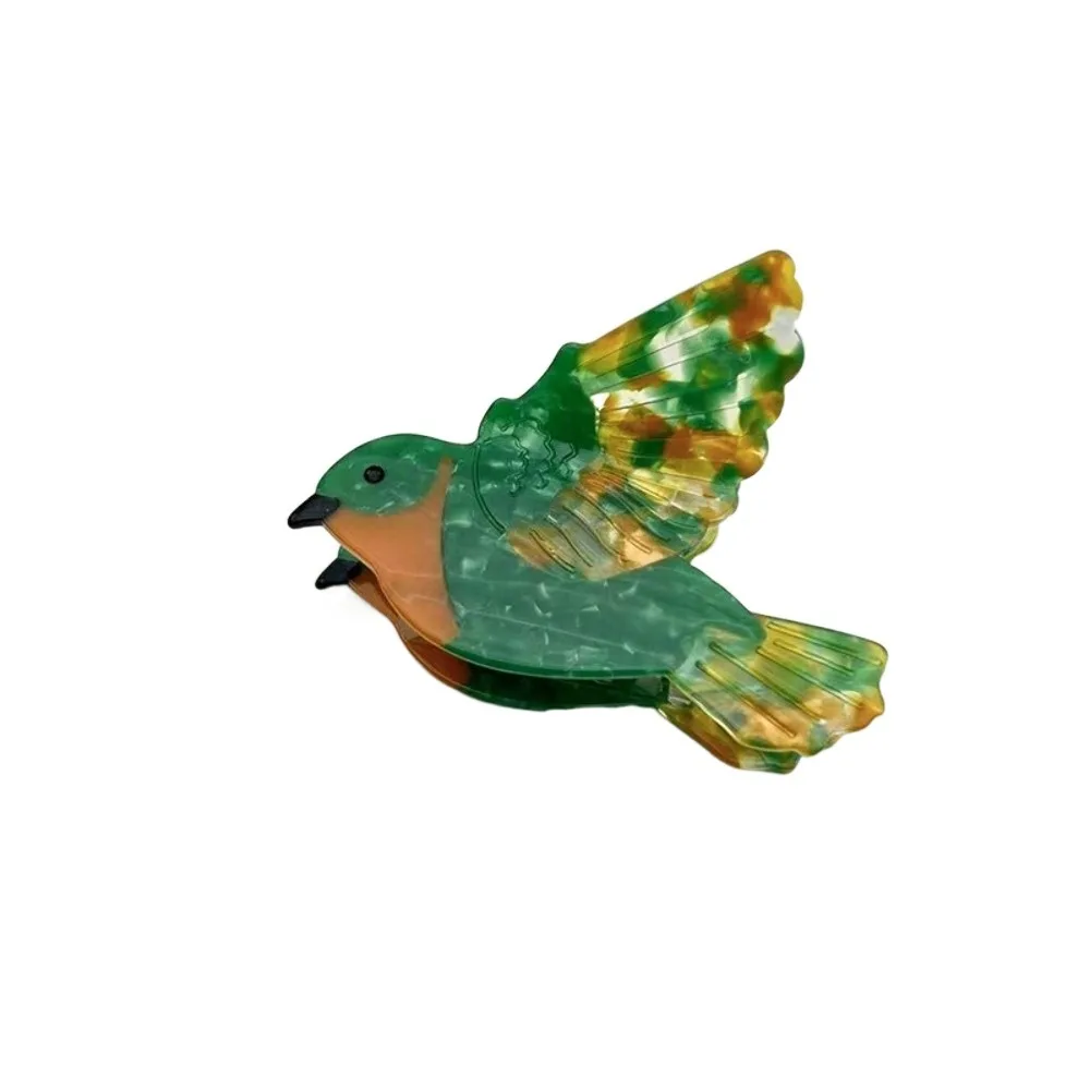 

Cute Parrot Acetic Acid Hair Claw Swallow Duck Bird Hair Clip Penguin Creative Cartoon Animal Shark Clip Daily