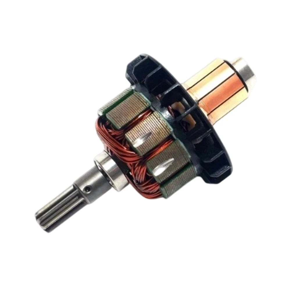 Copper Motor Rotor Replacement Part for Power Tools Compatible with Circular Saws BTD142 BTD140D Size 60 50 50mm