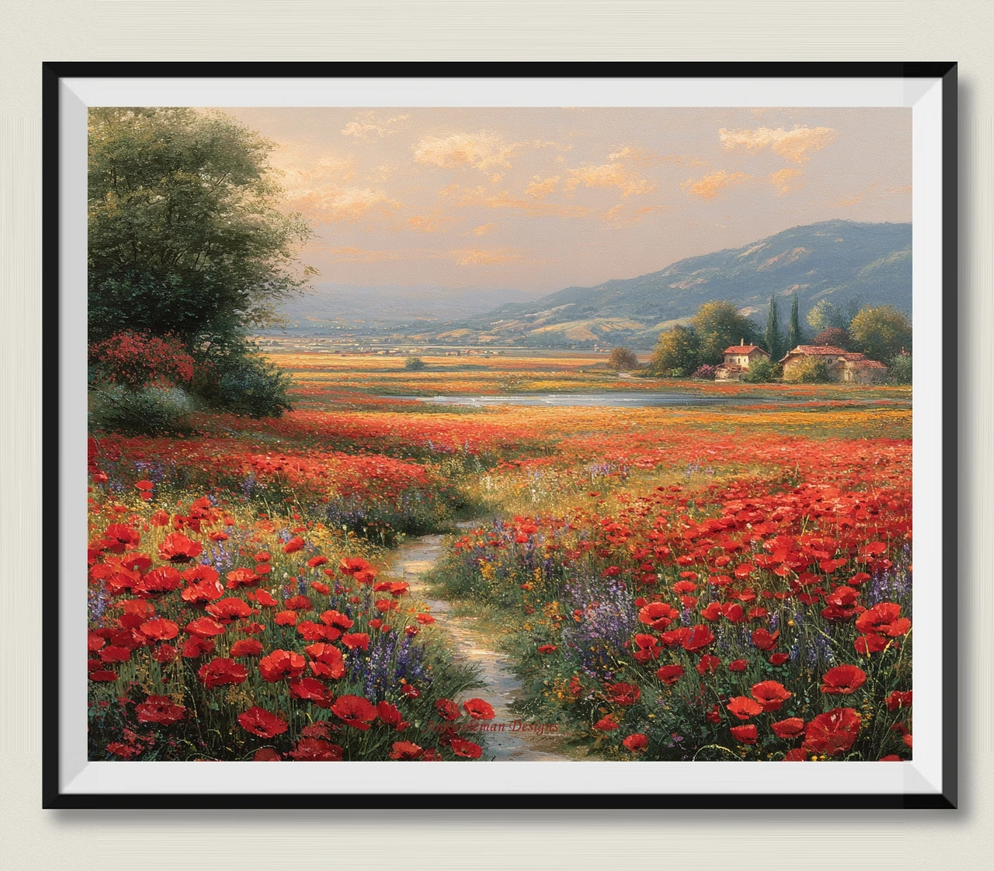 full-embroidery-counted-cross-stitch-kits-needlework-crafts-14-ct-aida-diy-arts-handmade-decor-oil-painting-poppy-field