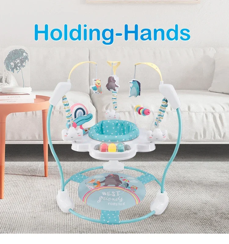 Hot sell baby jumper activity center plastic kids jumperoo chair baby jumper with music