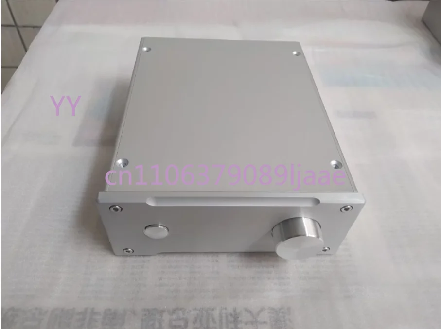 All Aluminium Alloy Amplifier Housing Box, Mini DIY Audio Preamp Enclosure Electronic Project Case