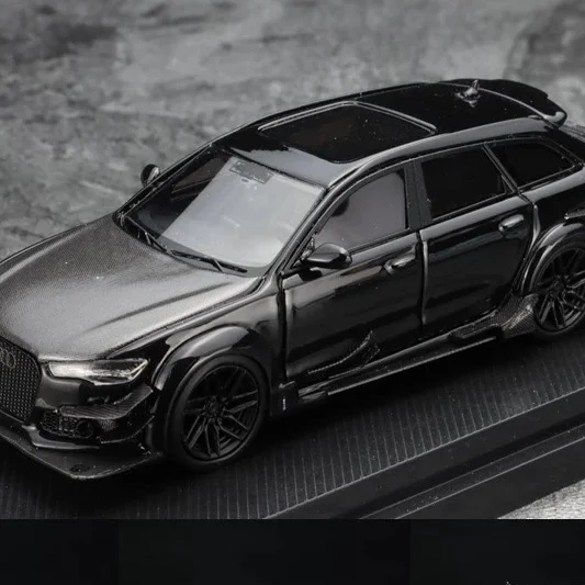 GLM 1:64 RS6 DTM Rack Blue Resin Model Car Collection Limited Edition