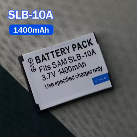 SLB10A SLB-10A Rechargeable Lithium Battery for Samsung NV9 ES55 L100 SL102 WB550 WB500 HZ10W HZ15W SLB 10A Camera Batteries
