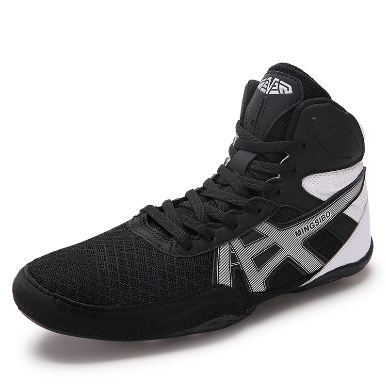 Men's and Women's Wrestling Shoes Comfortable and Wear-resistant Sports Shoes Non-slip Lightweight and Breathable Boxing Shoe