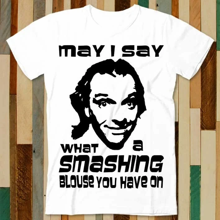 Camiseta Smashing Blouse de la serie de televisión británica Cult Rik Mayall, camiseta de diseño Retro para adultos, unisex, para hombres y mujeres, camiseta Vintage