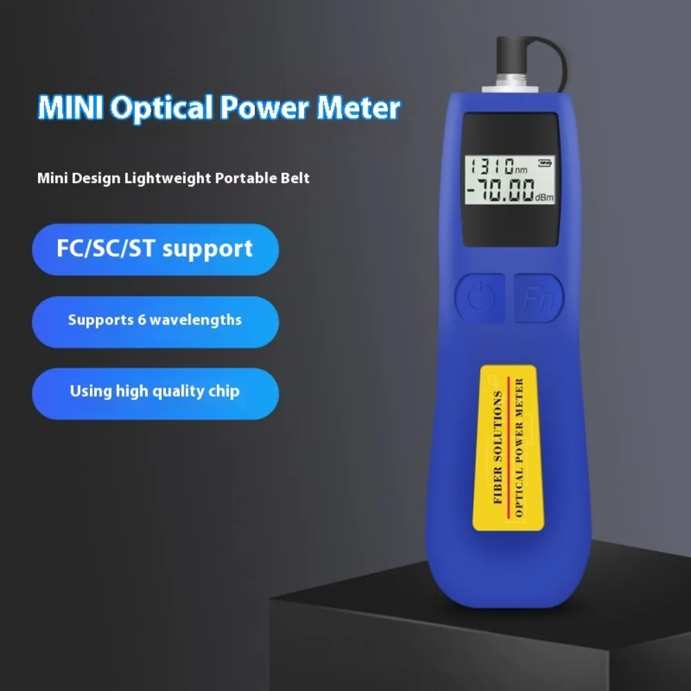 

Mini Optical Power Meter Tester Fiber Tester Optical Work Rate Meter Handheld Optical Power TL537