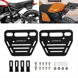 Motocicleta Side Bagagem Rack Suporte, alforjes, Suportes de montagem para Ducati Scrambler 620 800 Urban Classic Enduro Sixty2 Ícone