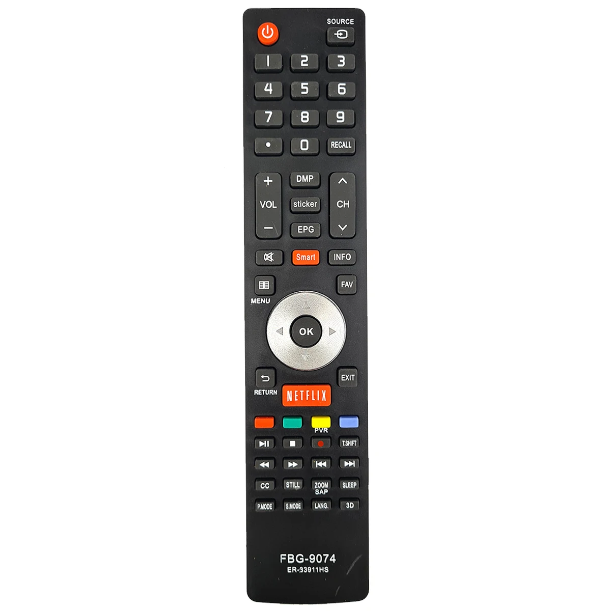 Remote Control For TV HISENSE FBG-9074