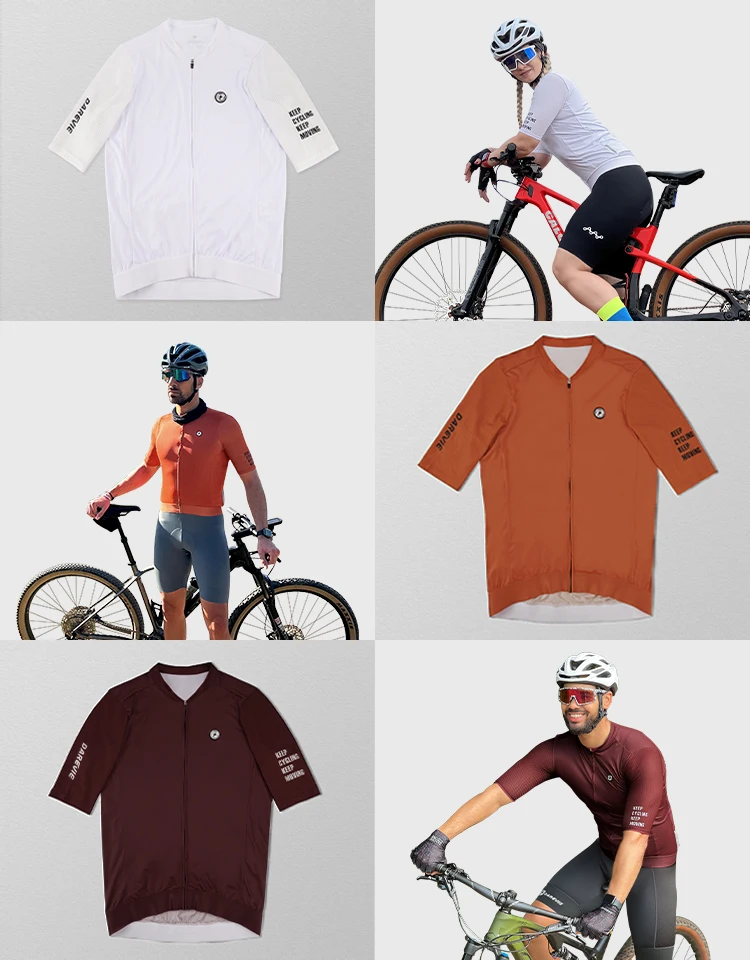 DAREVIE Cycling Jersey corte entallado SPF 50+ Man cycling maillot Transpirable mtb ropa ciclismo hombre ropa ciclismo hombre jersey ciclismo hombre