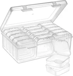 DIY Diamond Painting Embroidery Storage Box Nail Art Jewelry Rhinestone Mosaic Storage Container, Multifunctional Storage Box