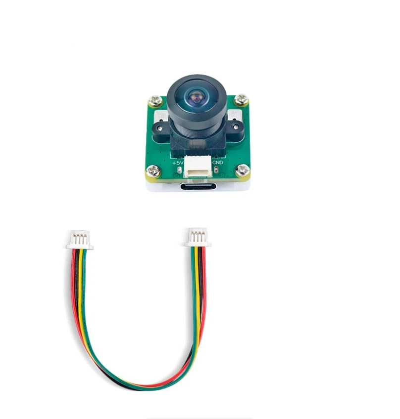 5MP USB Camera Module with Dual Microphones, UVC Plug & Play, 79°/160° Lens for Raspberry Pi, Jetson, PC, Industrial DIY