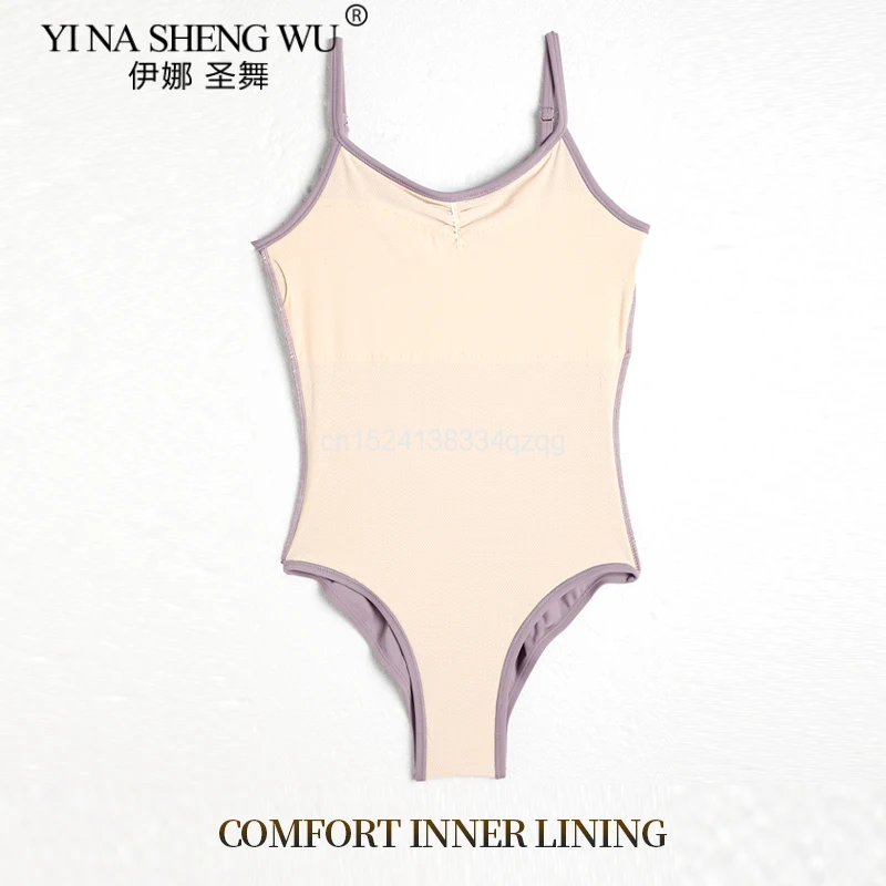 ثياب باليه نسائية عالية المرونة كلاسيكية بروتيل ثياب الرقص ثياب الجمباز النايلون الخامس الظهر الباليه ارتداءها الكبار