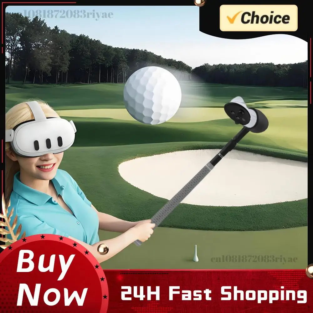 

Накладка для VR-клюшек для гольфа, нескользящая рукоятка для VR-клюшек, рукоятка для гольфа VR для контроллеров Meta Quest 3S/Quest 3/Quest 2