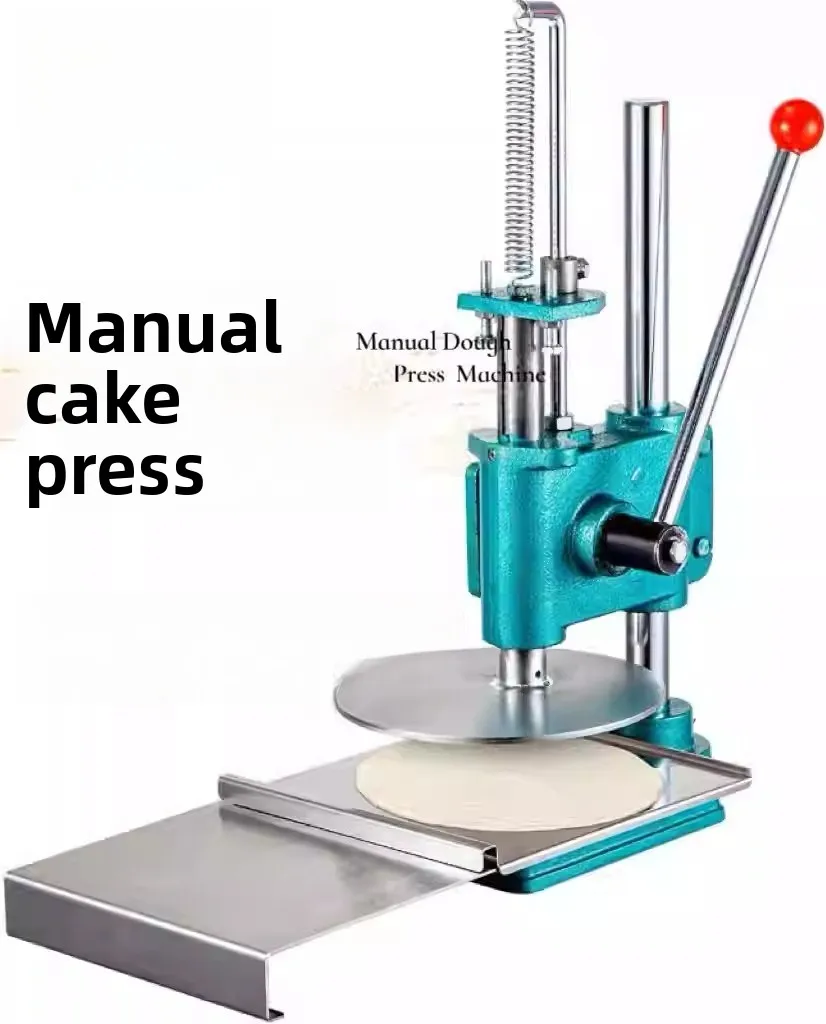 Manual Dough Press - Flatbread Maker for Scallion Pancakes & Meat Pies with Adjustable Thickness