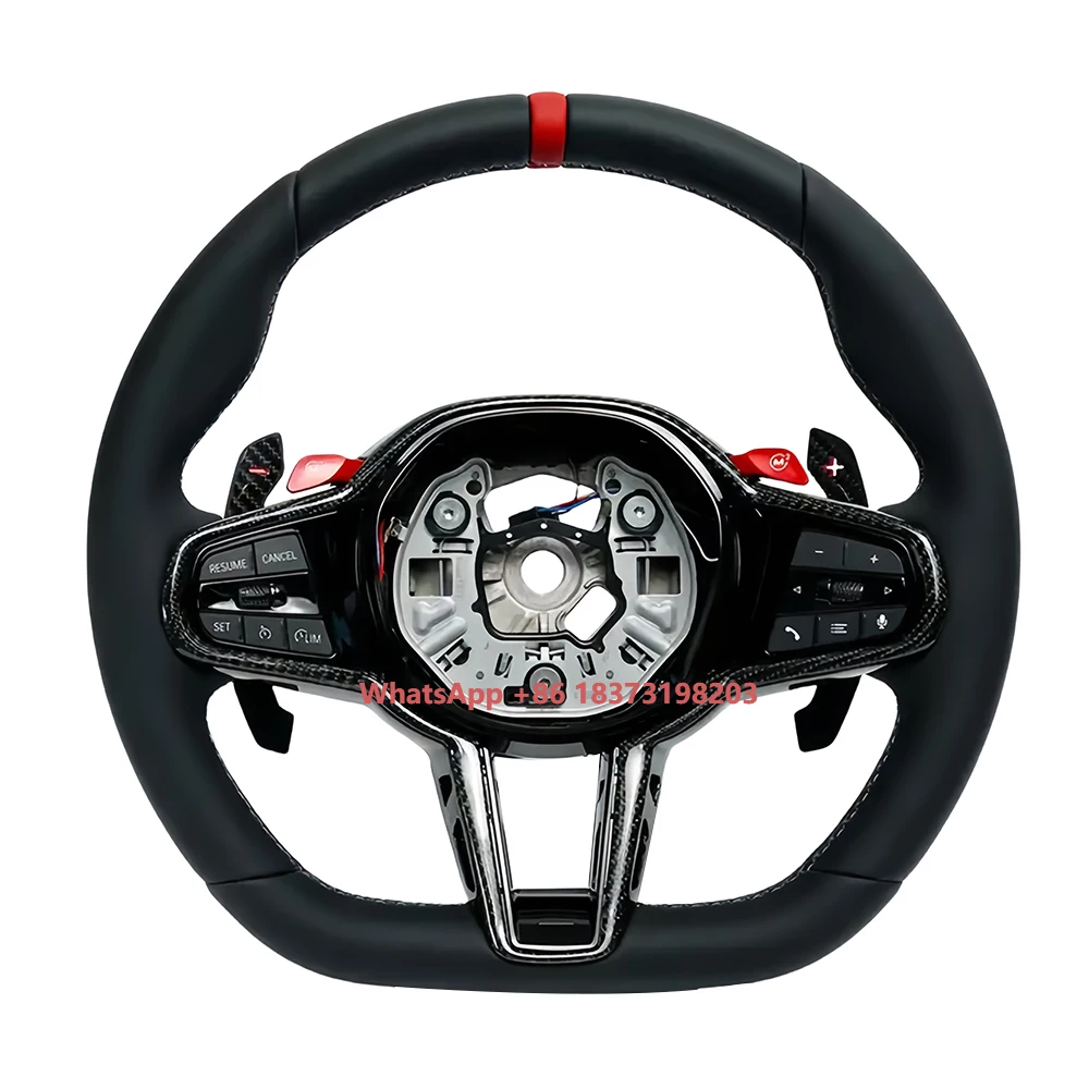 

Interior Accessories CS Steering Wheel for G30 G31 G32 X3 G01 X4 G02 M2 G87 M3 G80 M4 G82 G42 G20 LCI M5 F90 G11