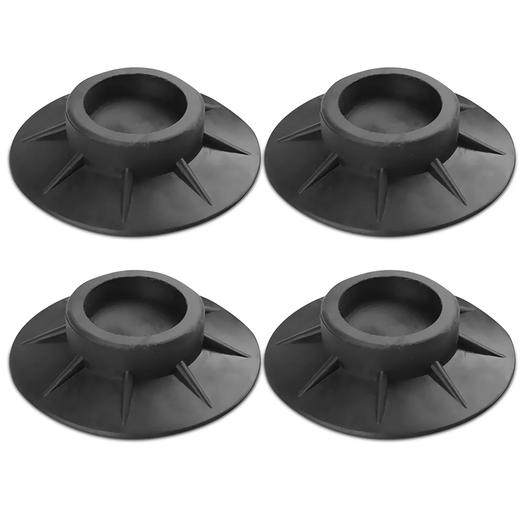 1/4Pcs Anti Vibration Feet Pads Non-Slip For Washing Machine Rubber Legs Slipstop Silent Skid Raiser Mat Support Dampers Stand