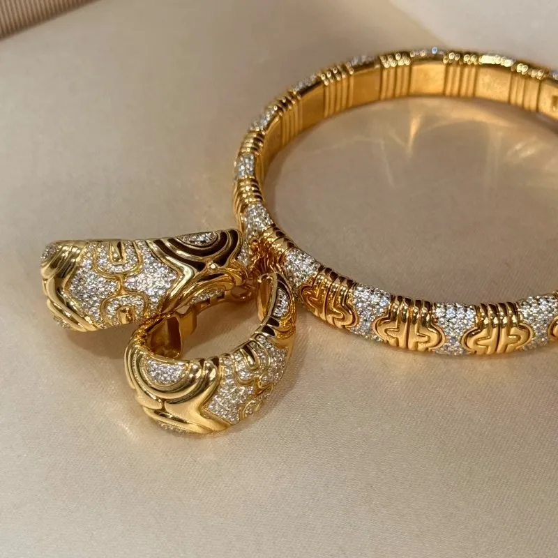 KQDANCE الفاخرة الحرفية الإيطالية الصلبة 925 الفضة 18K مطلية بالذهب عالية الكربون الماس هوب أقراط للنساء حفلة غرامة مجوهرات