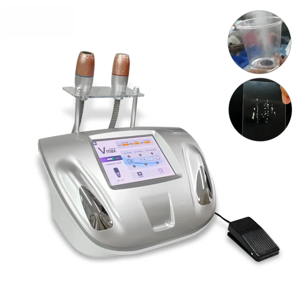 Macchina per la bellezza del viso ad ultrasuoni ad alta frequenza Stringere la pelle Antirughe Ringiovanimento della pelle Strumento per il lifting del viso Strumento per scolpire la linea radar