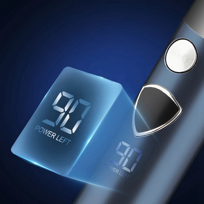 ماكينة تشذيب اللحية للرجال ماكينة قص الشعر الكهربائية اللاسلكية للرجال 5 في 1 عدة ماكينة تشذيب الشعر وتشذيب الشارب والأنف متينة