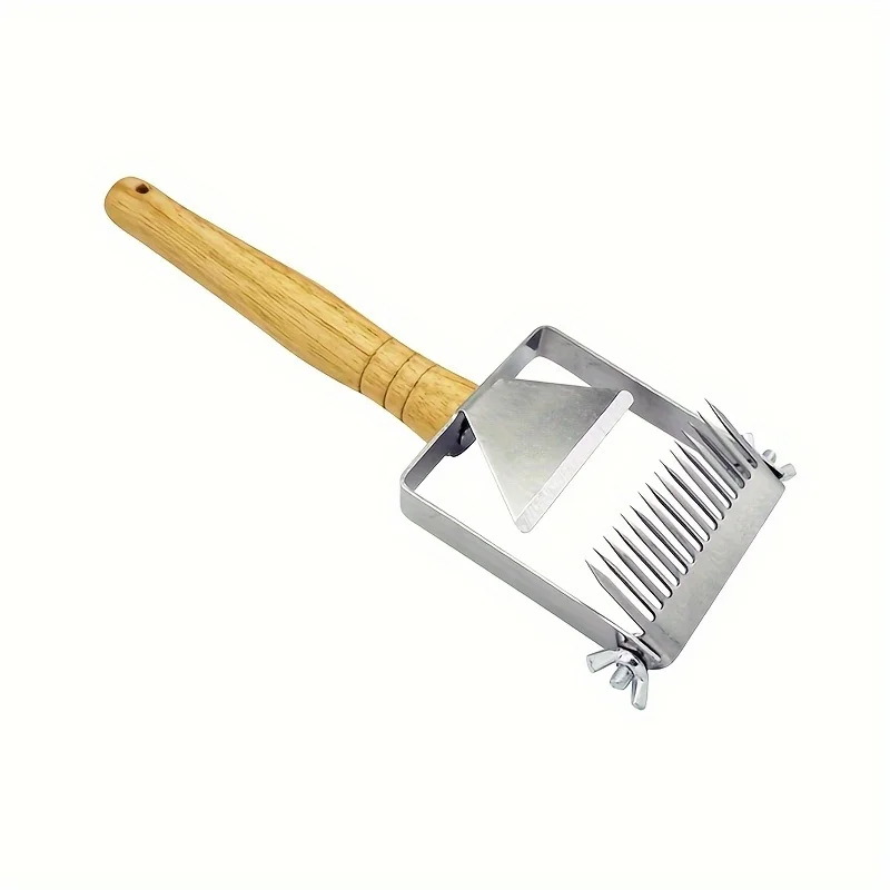Beekeeping Honeycomb Uncapping Fork | Uncap Honey Combs Tool - Honey Harvesting Comb Capping Scratcher - Durable Beekeeper Tool
