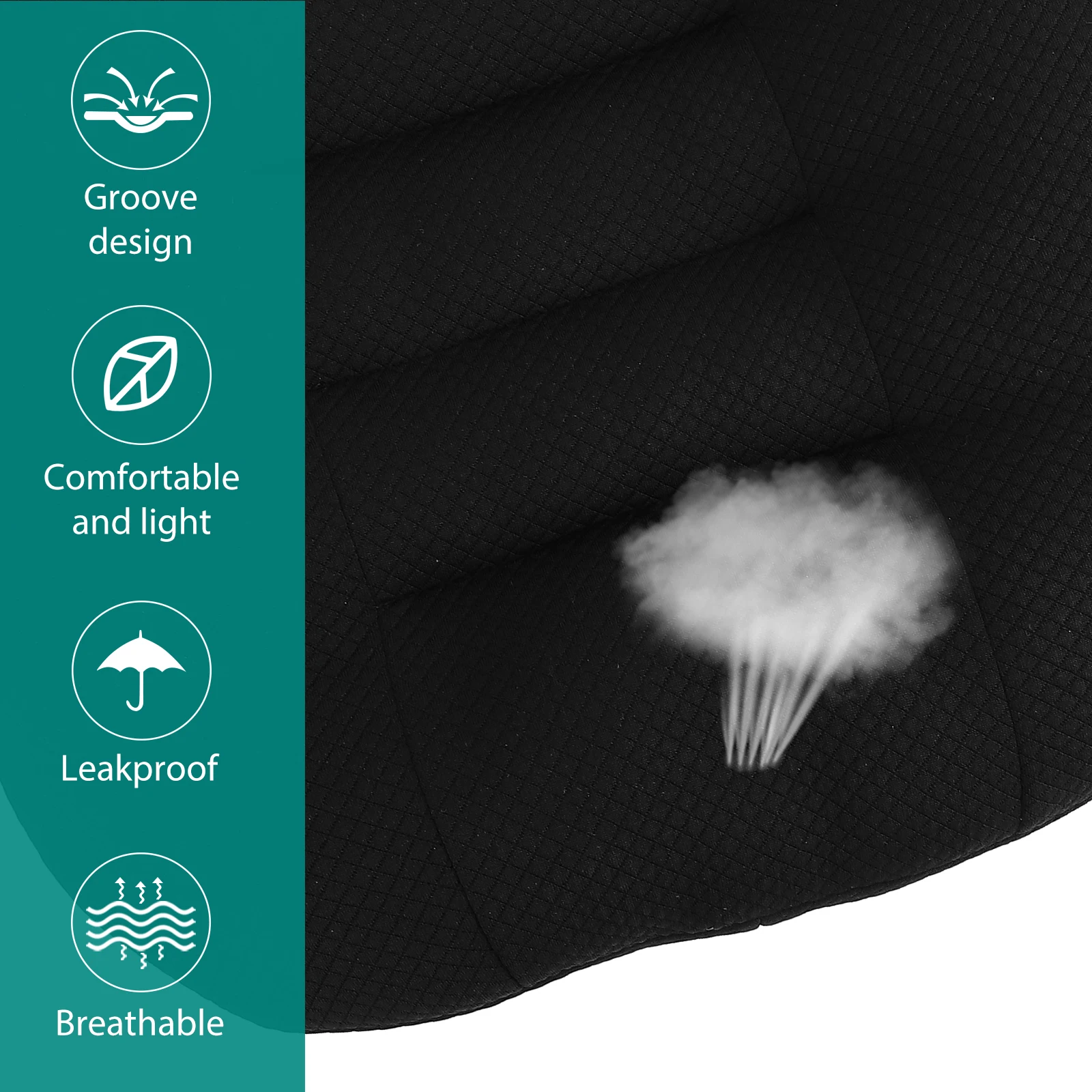 

Seat Cushion Heightening Non-Slip Driver Mat Durable Support Driving Pad For Office Chair Wheelchair Use Seat