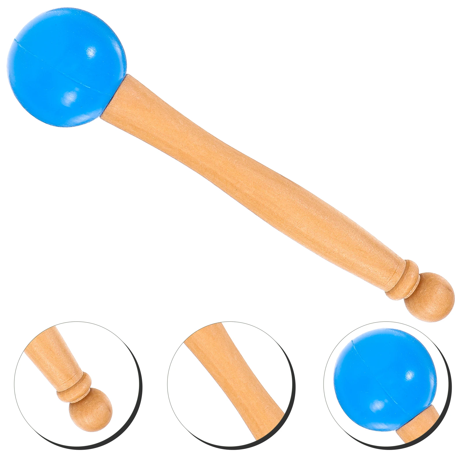

Crystal Singing Bowl Mallet Striker Wooden Handle Sound Bowl Accessories Tibetan Mallet Musical Instrument Lightweight Portable