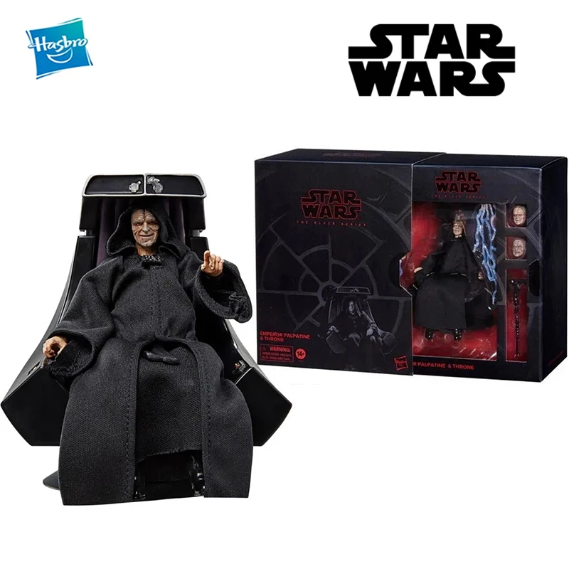 en-stock-figurine-d'action-originale-hasbro-star-wars-the-black-series-2-pieces-retour-du-jedi-empereur-palpatine-et-trone-6-pouces