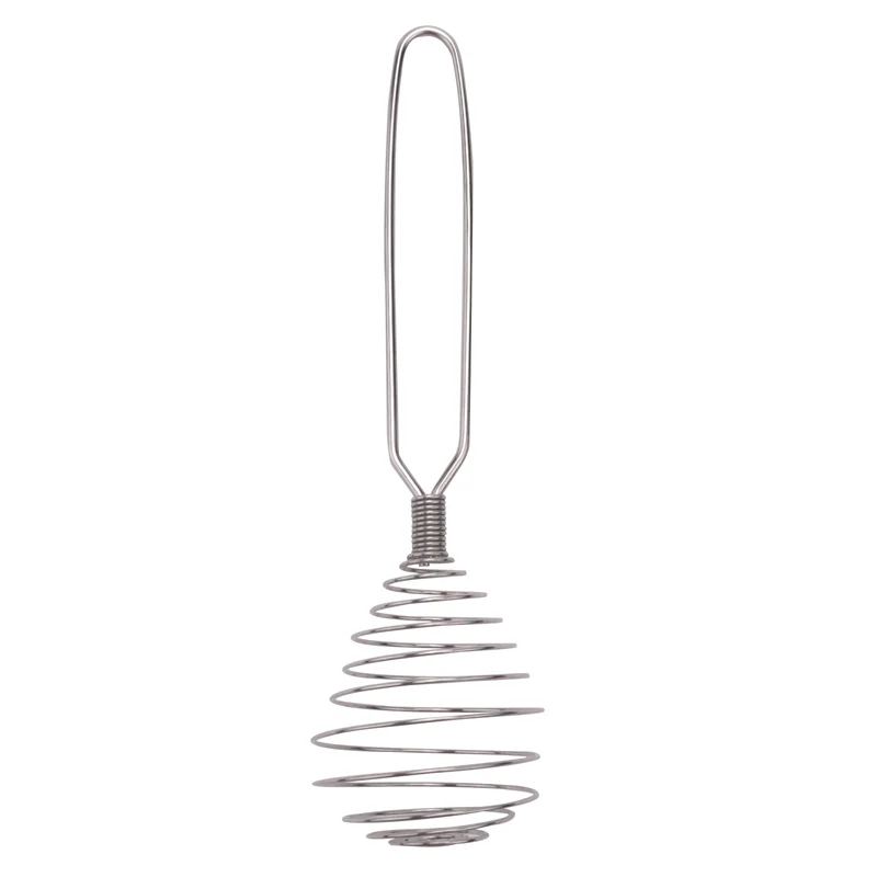Spring Coil Wire Whisk Hand Mixer Blender Egg Beater Stainless Steel Tool image 4