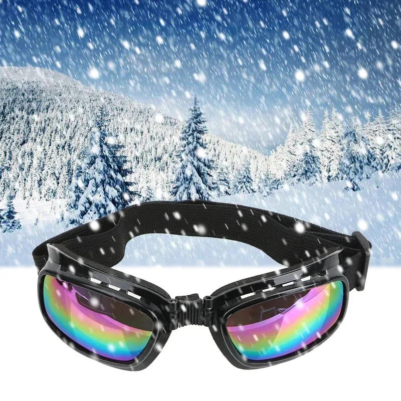 Safety Goggles Motorcycle Multi-functional Glasses Folding Glasses Anti Fog Windproof Ski Goggle Off Road Racing Eyewear Cycling