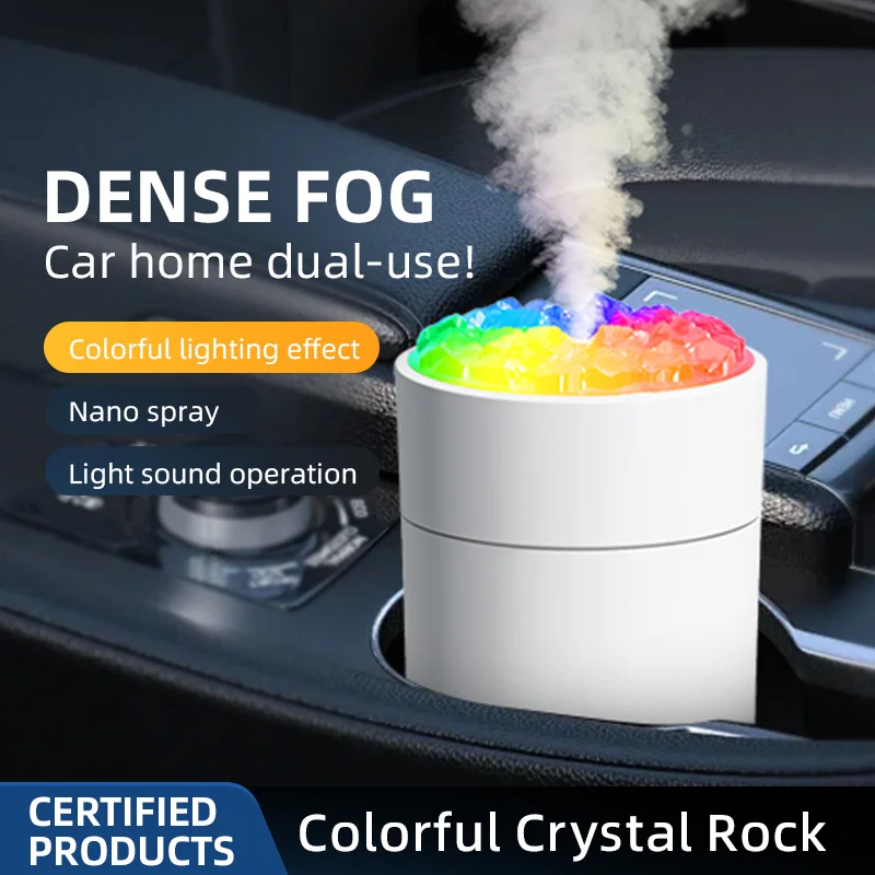 220 مللي USB نانو الروائح آلة الملونة كريستال روك كرافت سيارة الهواء المرطب ناشر رائحة لهدايا غرفة المعيشة سيارة