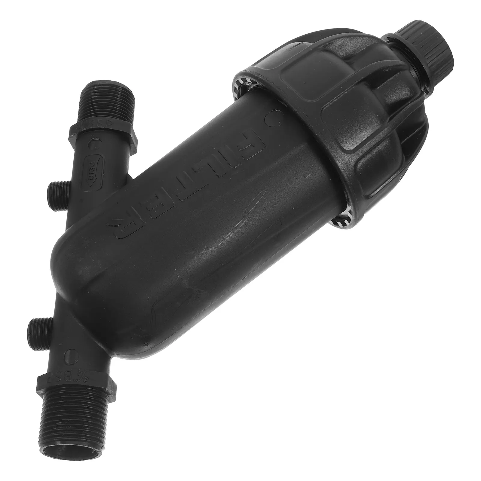 Inline Mesh Water Filter for Drip Irrigation System Garden Hose Pressure Regulator Compatible Threaded Inlet Strainer Garden