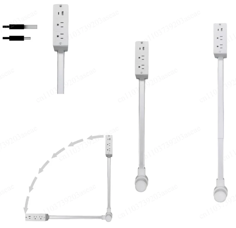 Wall outlet for sofa back bedside table desk European Union electrical outlet expander plug wall outlet expander expandable