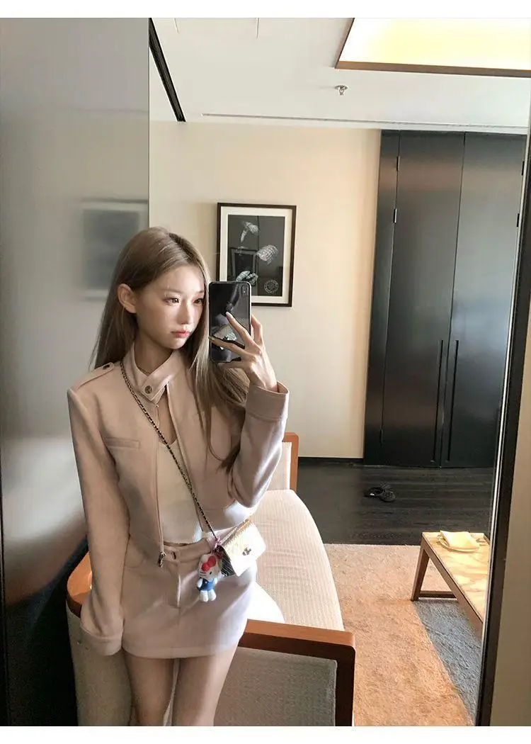 Winter Japanese Sweet Vintgae Dress Women Elegant Short Party Mini Dress Female Korean Fashion Casual Retro One Piece Dress 2023