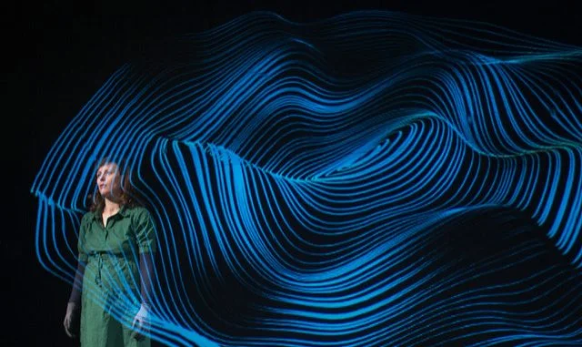 Hologram Illusions Using the Peppers Ghost Technique, 5x9 Meter Transparent Mirror Film with a Frame for the Hologram