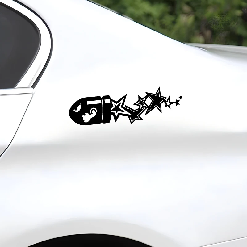 BULLET cartoon stickers,cute & funny for a Unique and Personalized Look,high quality sticker for cars trucks motorcycles &laptop view 5