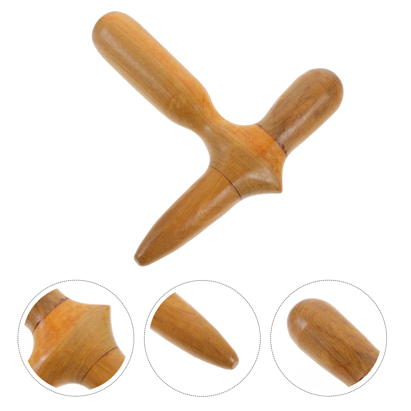 

Tool Foot Massager Ball Hand Fragrant Wood Sandalwood Reflexology Stick Manual Acupressure