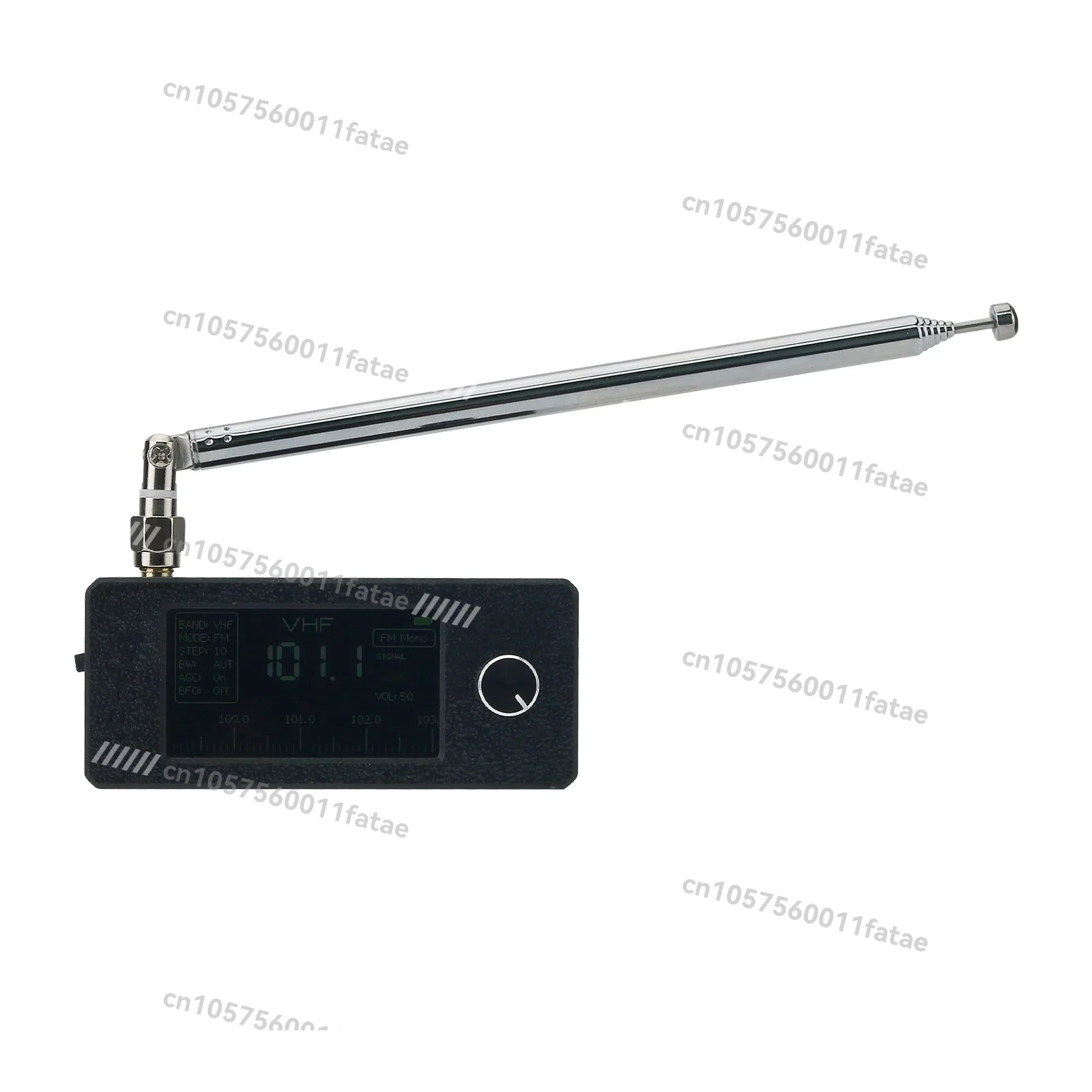 

Pocket 0.5-108 MHz SI4732 Radio Receiver with 1.9-inch IPS Screen